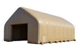 Opblaasbare desert shelter